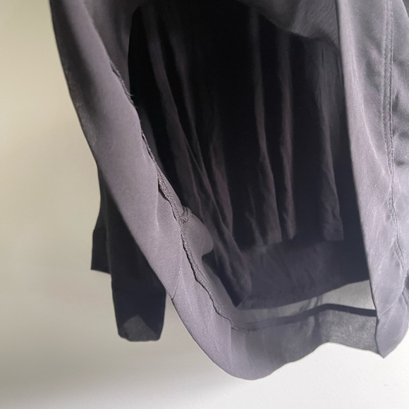 Zara Black Sheer Overlay Top - Picture 3 of 7